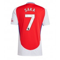 Maglia Calcio Arsenal Bukayo Saka #7 Prima Divisa 2024-25 Manica Corta